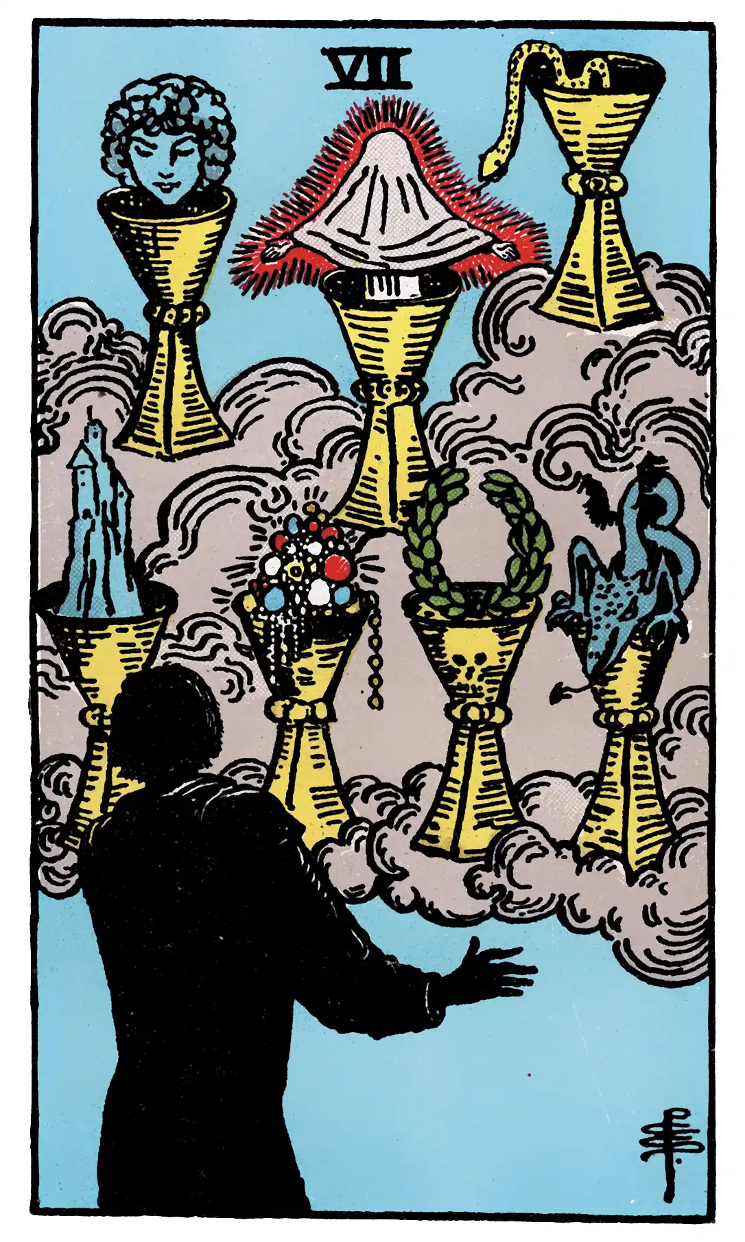 seven of cups