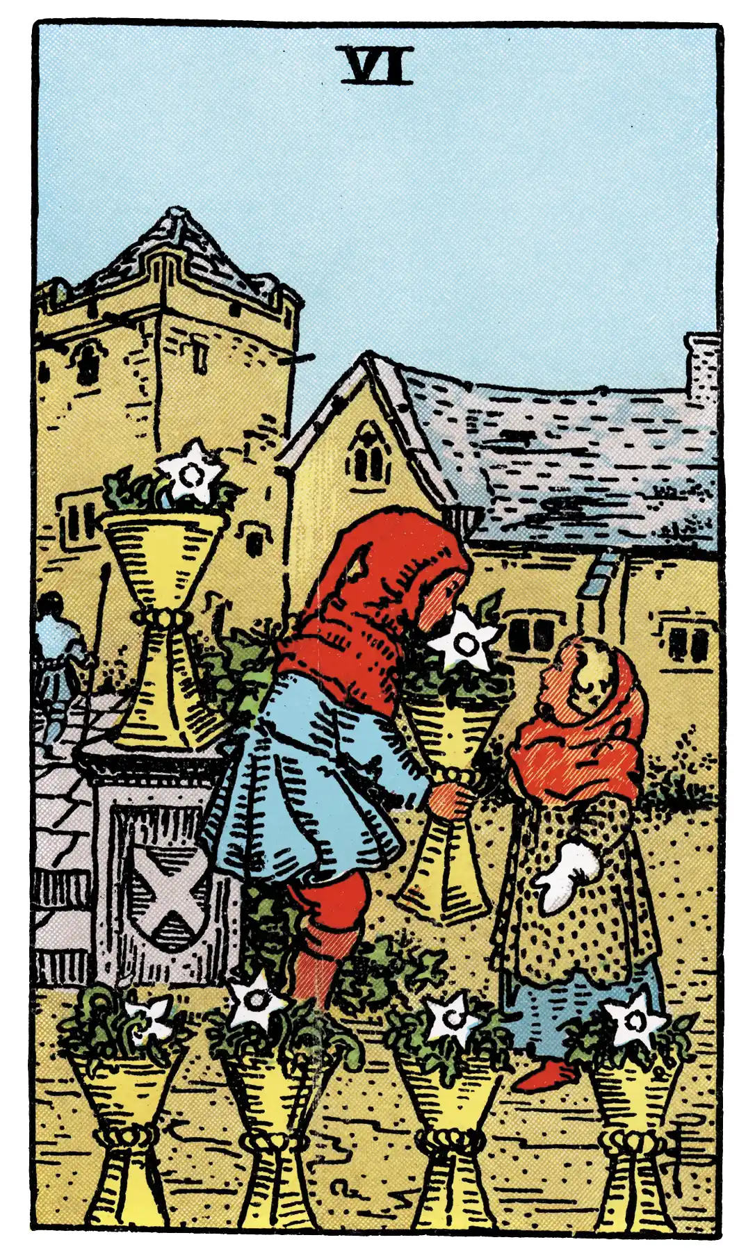 six of cups