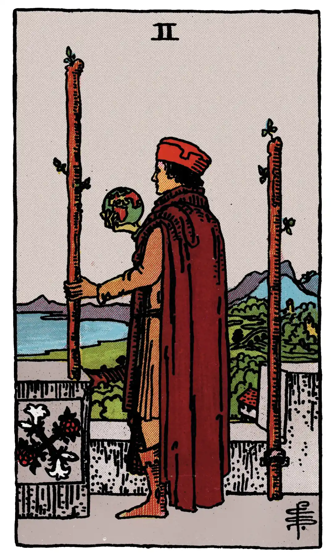 two of wands